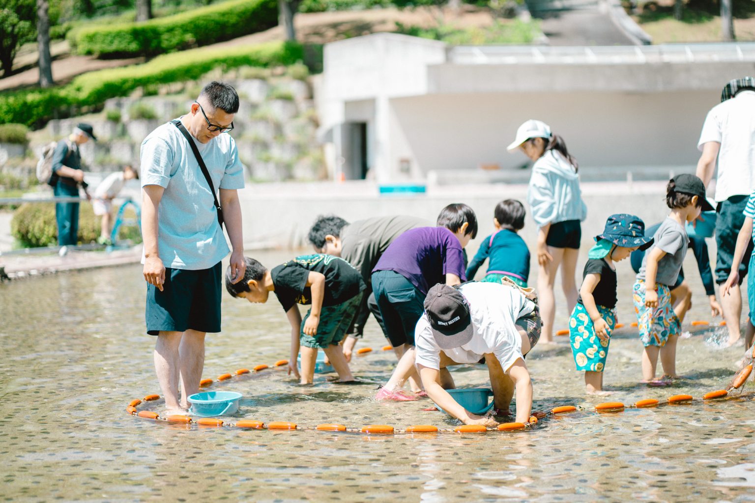 魚のつかみ取り＆さばいて食べよう！